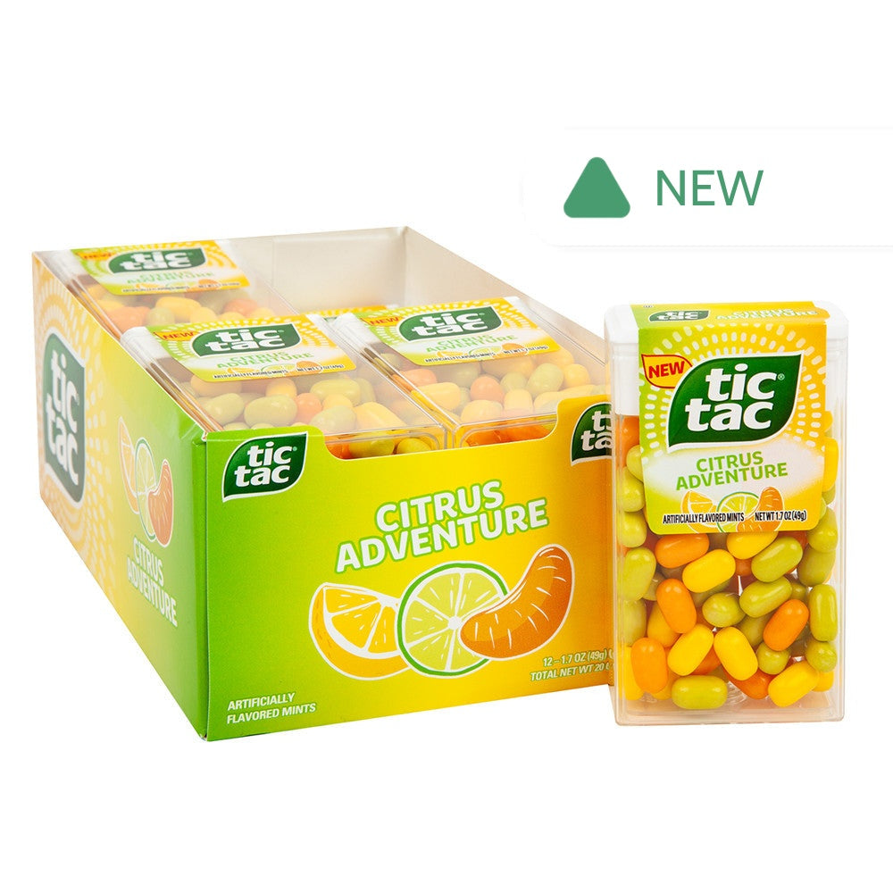 Wholesale Tic Tac Citrus Adventure 1.7 Oz- Bulk