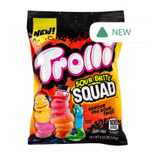 Wholesale Trolli Sour Brite Squad Gummy Worms 4.25 Oz Peg Bag- Bulk