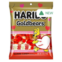 Wholesale Haribo Valentine Goldbears Gummi Candy 4 Oz Peg Bag- Bulk