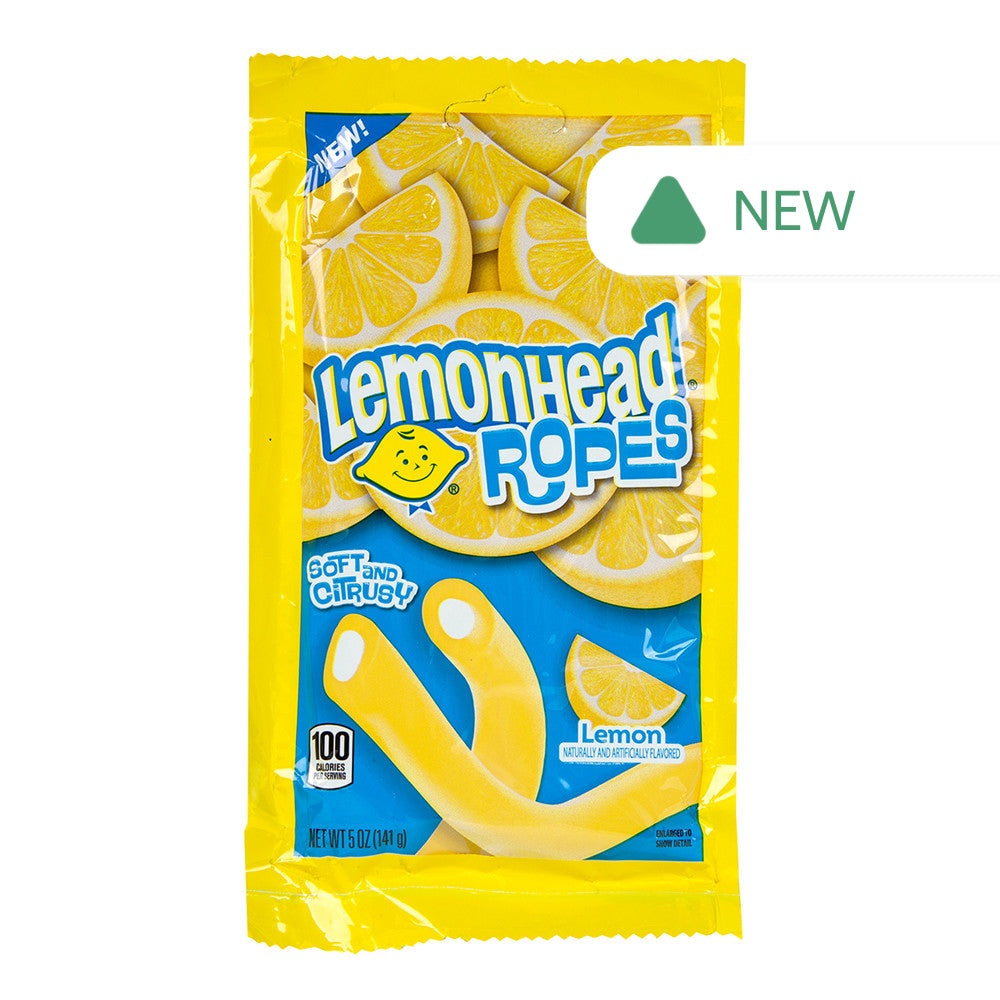 Wholesale Lemonhead Ropes 3 Oz Peg Bag- Bulk