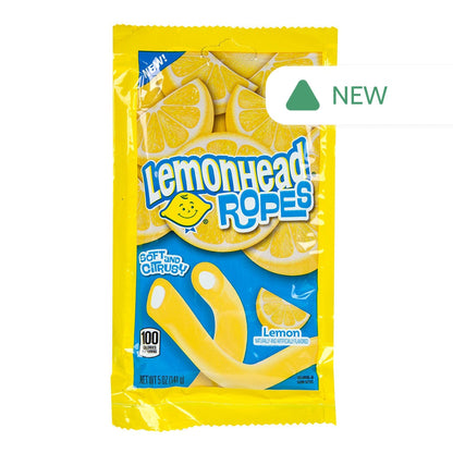 Wholesale Lemonhead Ropes 3 Oz Peg Bag- Bulk