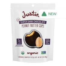 Wholesale Justin'S Super Dark Chocolate Peanut Butter Cups 4.2 Oz Pouch- Bulk