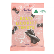 Wholesale Bonbon Salty Licorice Twists 5.2 Oz Peg Bag- Bulk