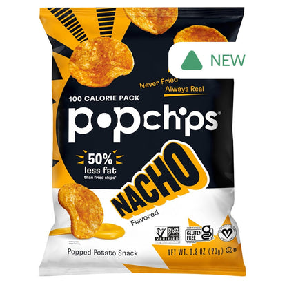 Wholesale Popchips Nacho 0.8 Oz Bag- Bulk