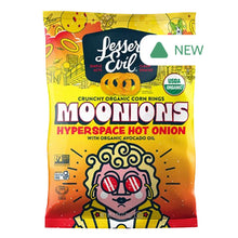 Wholesale Lesser Evil Hot Onion Moonions Hyperspace 6 Oz Bag- Bulk
