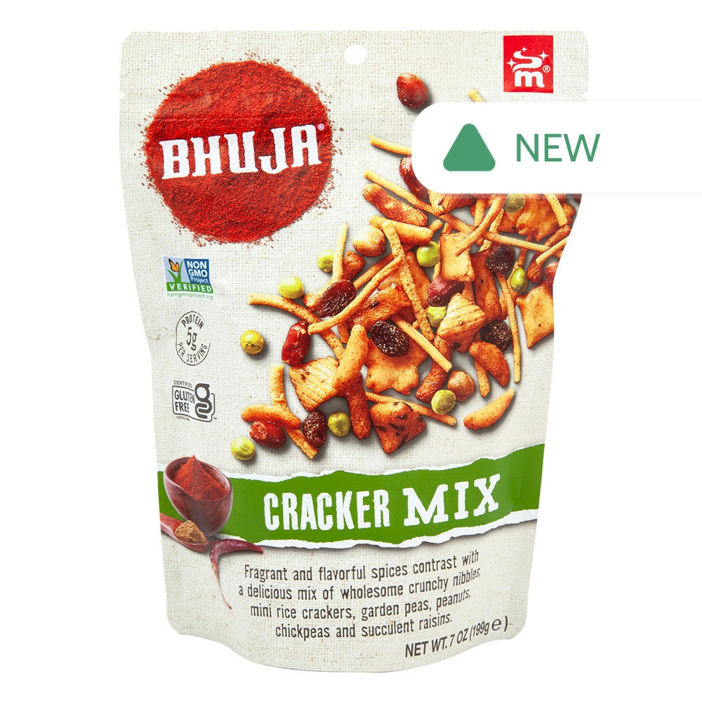 Wholesale Bhuja Snacks Cracker Mix 7 Oz Bag- Bulk