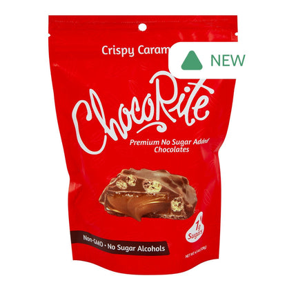 Wholesale Chocorite Crispy Caramels 4.5 Oz Pouch- Bulk