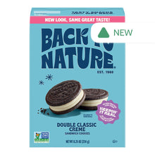 Wholesale Back To Nature Double Classic Creme Cookies 8.25 Oz Box- Bulk