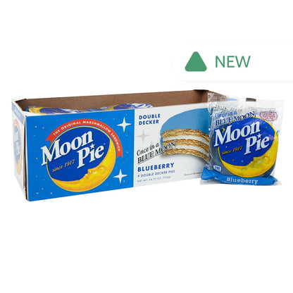 Wholesale Moon Pie Blueberry Double Decker 2.75 Oz- Bulk
