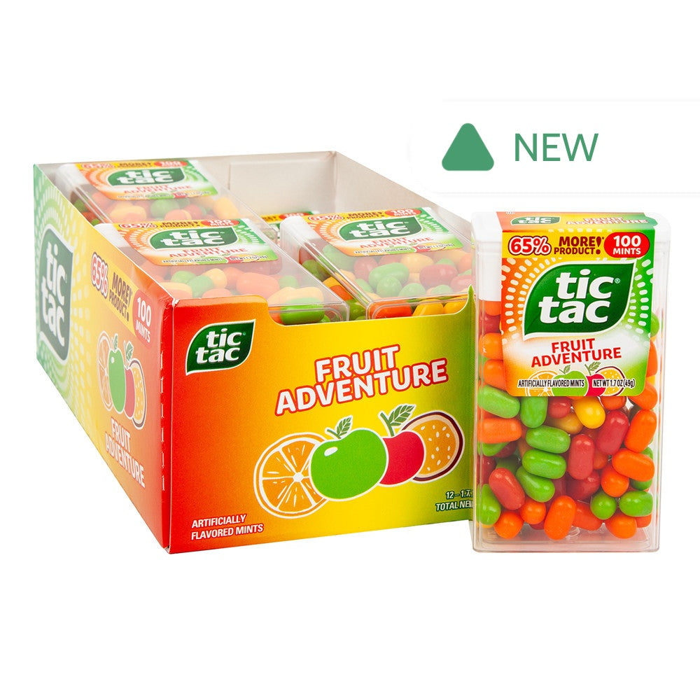 Wholesale Tic Tac Fruit Adventure 1.7 Oz- Bulk