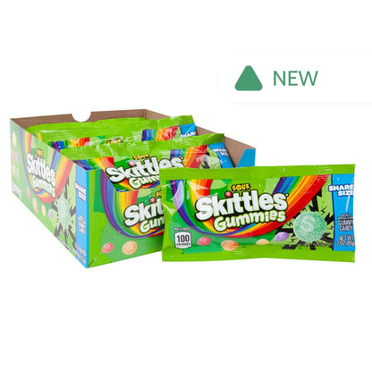 Wholesale Skittles Sour Gummies Share Size 3 Oz Bag- Bulk