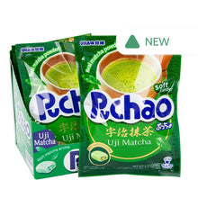 Wholesale Puchao Uji Matcha Chewy Gummy Candy 3.17 Oz Peg Bag- Bulk