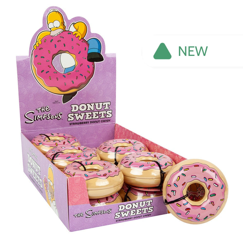 Wholesale The Simpsons Donut Sweets 1.5 Oz Tin- Bulk