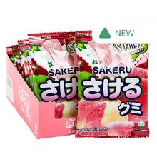 Wholesale Sakeru White Peach Gummy 1.16 Oz Peg Bag- Bulk