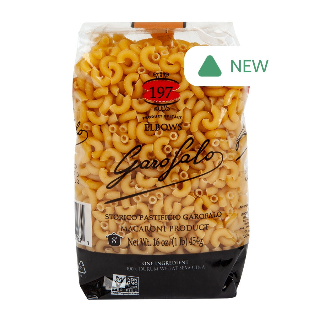 Wholesale Garofalo Elbows #197 16 Oz Bag- Bulk