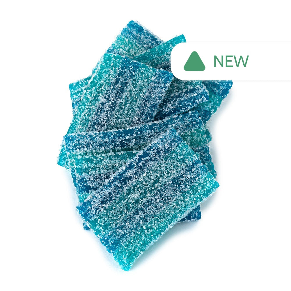Wholesale Sour Power Berry Blue Snax Mini Belts- Bulk