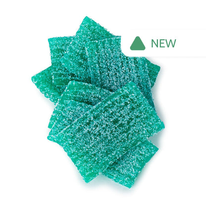 Wholesale Sour Power Green Apple Snax Mini Belts- Bulk
