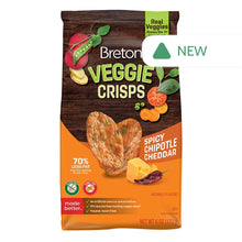 Wholesale Breton Chipotle Cheddar Veggie Crisps Bag- Bulk