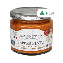 Wholesale Campo D'Oro Pepper Pesto Sauce 6.3 Oz Jar- Bulk