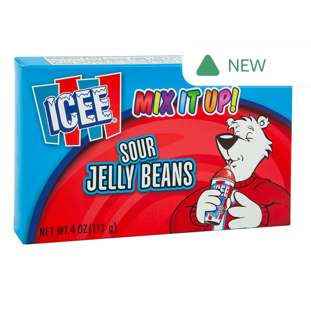 Wholesale Icee Sour Jelly Beans 3.99 Oz Theater Box- Bulk