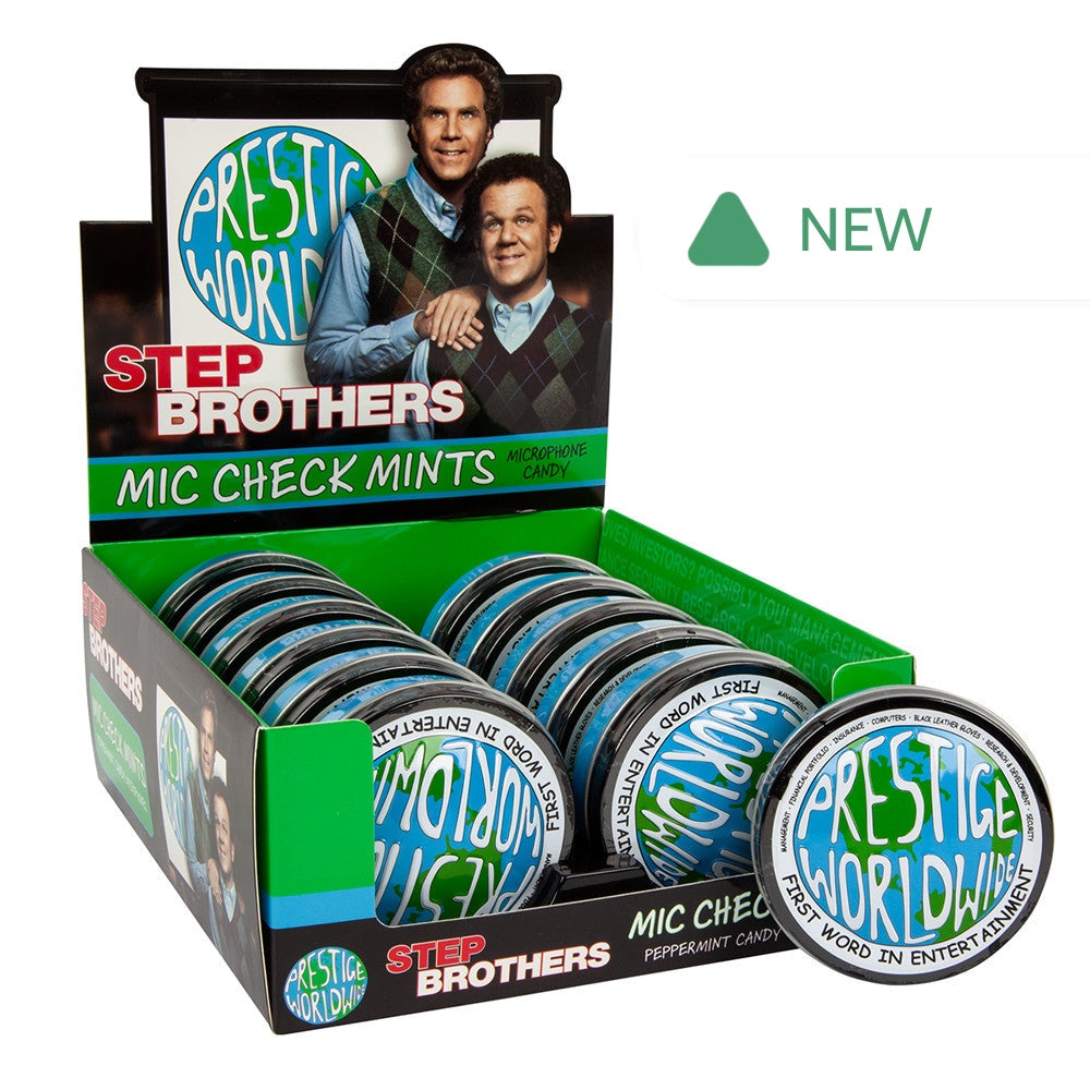 Wholesale Step Brothers Mic Check Mints 1.5 Oz Tin- Bulk