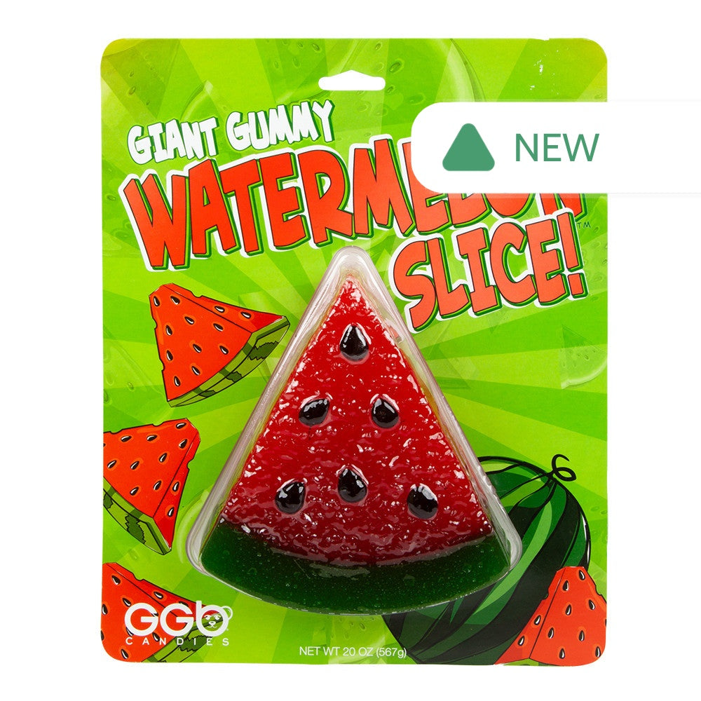 Wholesale Giant Gummy Watermelon Slice 20 Oz Blister Pack- Bulk