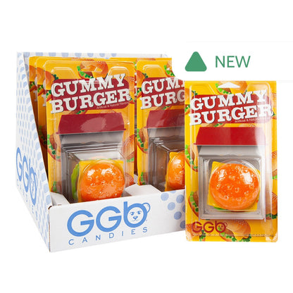 Wholesale Giant Gummy Burger Blister Pack- Bulk
