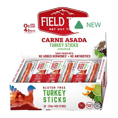 Wholesale Field Trip Carne Asada Zero Sugar Turkey Stick 0.5 Oz- Bulk