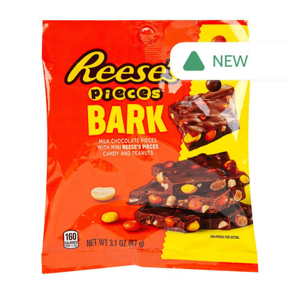 Wholesale Reese’S Pieces Milk Chocolate Mini Reese’S Pieces And Peanut Bark 3.1 Oz Peg Bag- Bulk