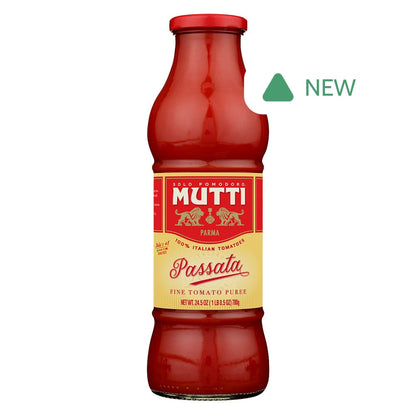 Wholesale Mutti Tomato Puree Passata 24.5 Oz Jar- Bulk