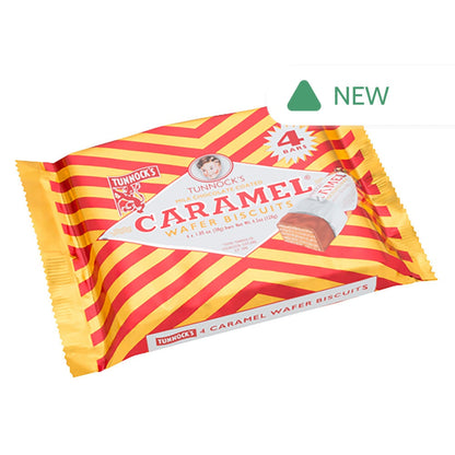 Wholesale Tunnock'S Milk Chocolate Caramel Wafer Biscuit 4.2 Oz- Bulk