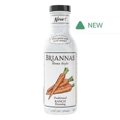 Wholesale Briannas Traditional Ranch Dressing 12 Oz Bottle- Bulk