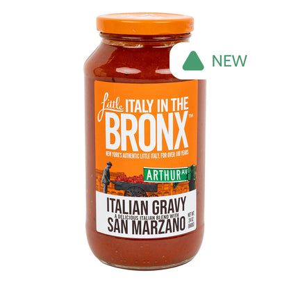 Wholesale Little Italy In The Bronx Italian Gravy Sauce 24 Oz Jar- Bulk