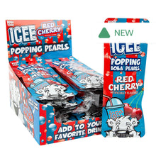 Wholesale Icee Red Cherry Popping Boba Pearls 3 Oz- Bulk