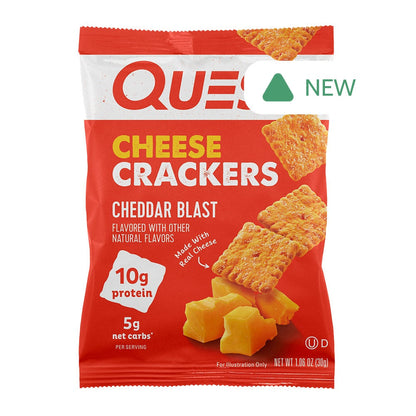 Wholesale Quest Cheddar Blast Cheese Crackers 1.06 Oz Bag- Bulk