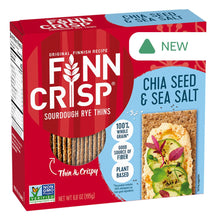 Wholesale Finn Crisp Chia Seed & Sea Salt 6.8 Oz Box- Bulk