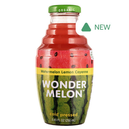Wholesale Wonder Melon Watermelon Juice Lemon Cayenne 8.45 Oz Bottle- Bulk