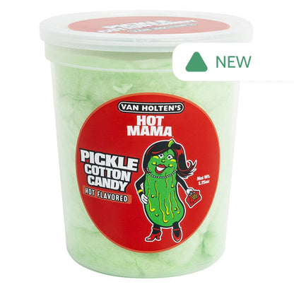 Wholesale Van Holten’S Hot Mama Hot Pickle Cotton Candy 1.75 Tub- Bulk