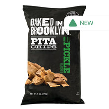 Wholesale Baked In Brooklyn Dill Pickle Pita Chips 6 Oz Bag- Bulk