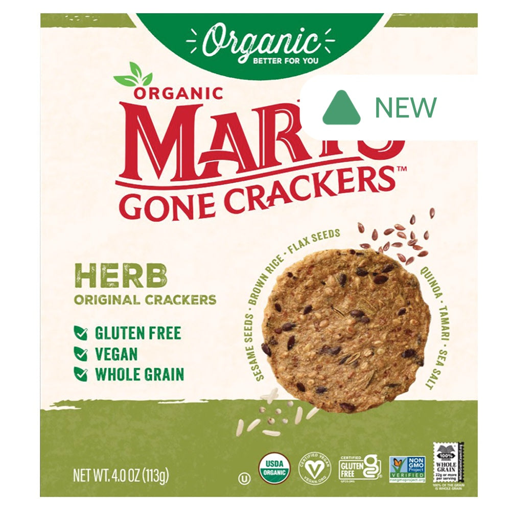 Wholesale Marys Gone Crackers Herb 4Oz- Bulk