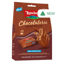 Wholesale Loacker Milk Chocolate Chocolaterie Wafers 4.02 Oz Bag- Bulk