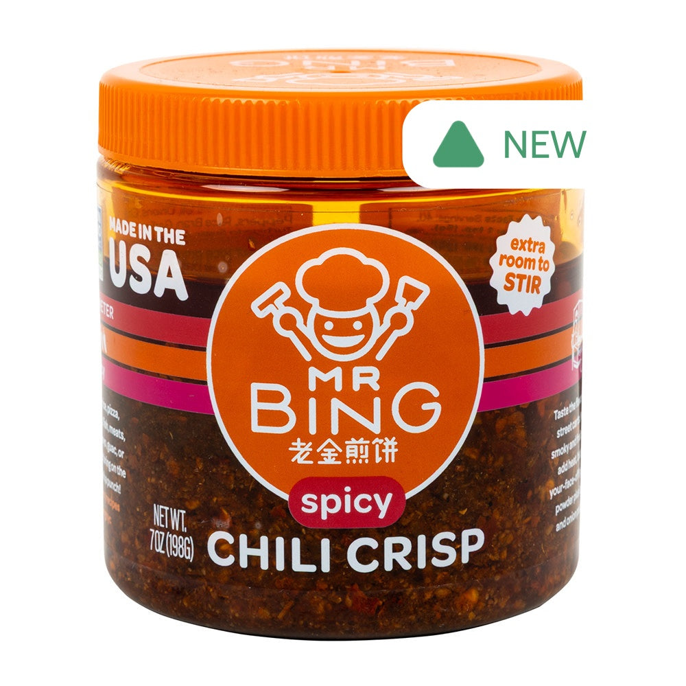 Wholesale Mr Bing Spicy Chili Crisp 7 Oz Jar- Bulk