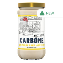 Wholesale Carbone Lemon Pepper Alfredo Sauce 15 Oz Jar- Bulk