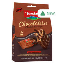 Wholesale Loacker Dark Chocolate Chocolaterie Wafers 4.02 Oz Bag- Bulk
