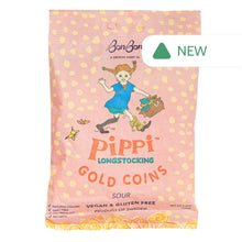 Wholesale Bonbon Pippi Longstocking Sour Gold Coins 4.2 Oz Peg Bag- Bulk