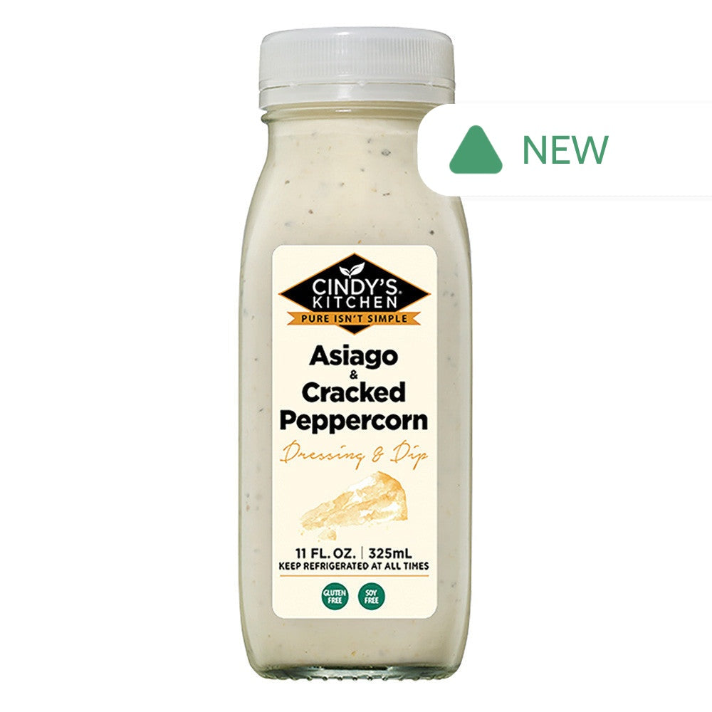 Wholesale Cindy'S Asiago & Cracked Peppercorn Dressing 11 Oz Bottle- Bulk
