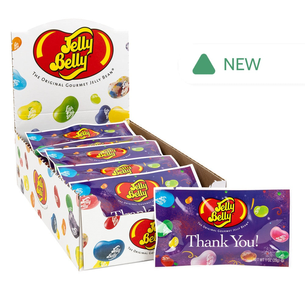 Wholesale Jelly Belly Thank You Assorted 1 Oz Bags- Bulk