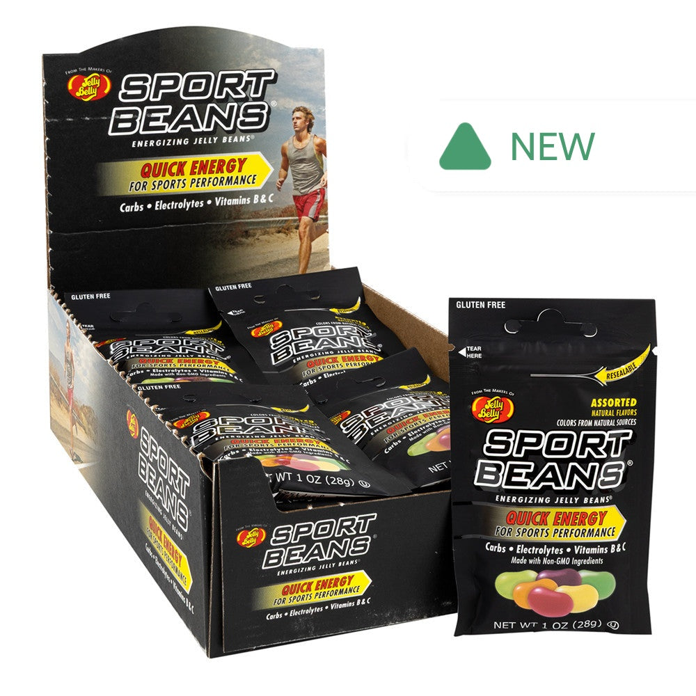 Wholesale Jelly Belly Sport Beans Assorted 1 Oz Bags- Bulk