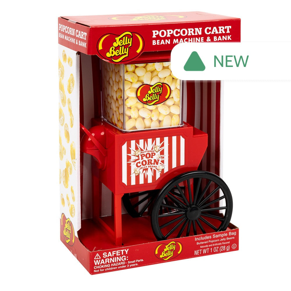 Wholesale Jelly Belly Buttered Popcorn Machine Bank- Bulk