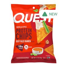 Wholesale Quest Buffalo Ranch Tortilla Style Protein Chips 1.1 Oz Bag- Bulk